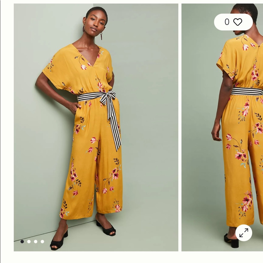 Anthropologie Corey Lynn Calter jumpsuit for sale. Worn once, size XS.